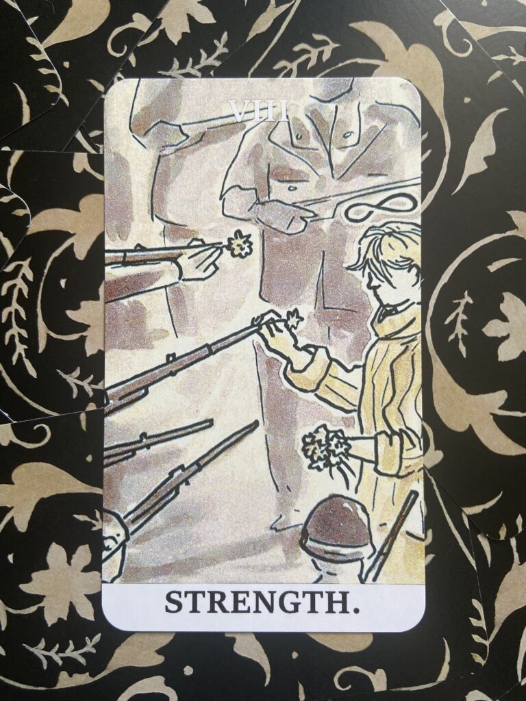 Strength from the Ink Witch Tarot