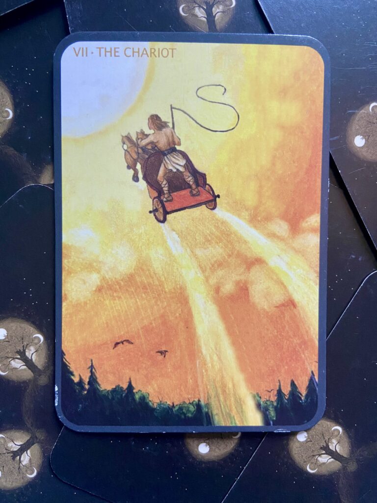 The Chariot from the Anna K Tarot